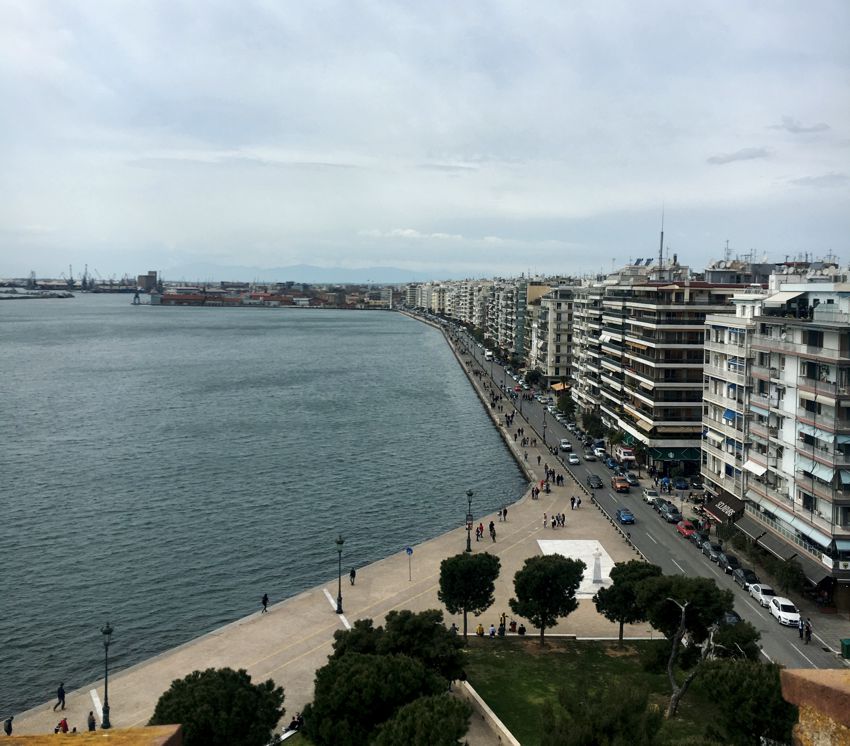 Η παραλιακή της Θεσσαλονίκης είναι από τις πιο όμορφες αστικές διαδρομές στην Ελλάδα.