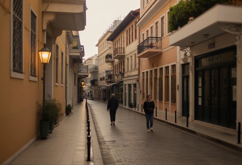 Βόλτα στα στενά των Λαδάδικων στο κέντρο Θεσσαλονίκης
